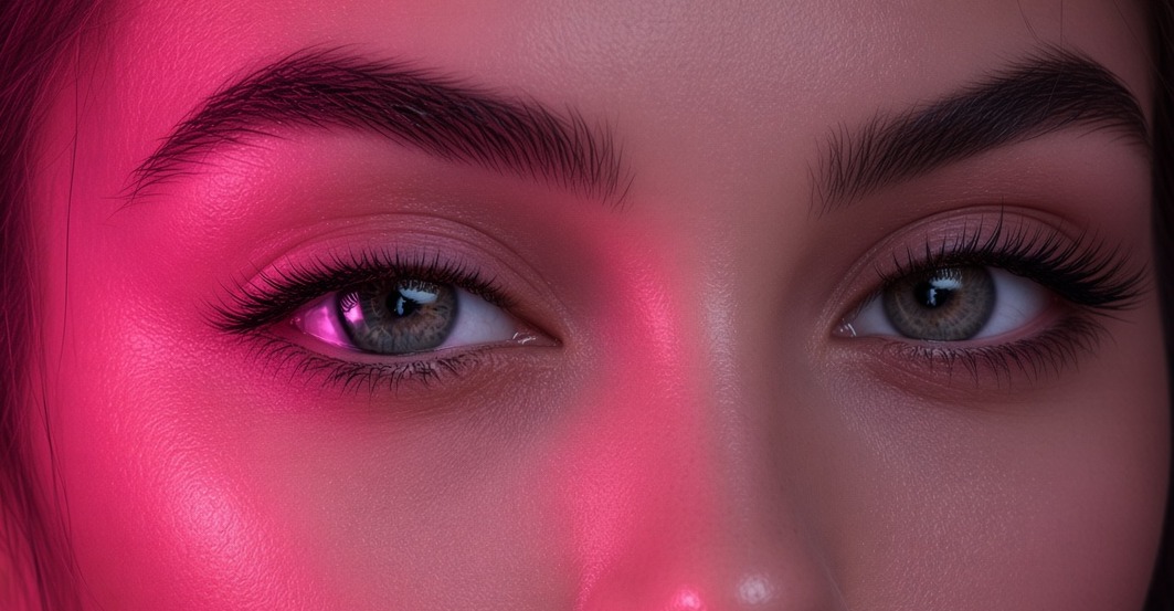After: AMBER wispy set on downturned eyes